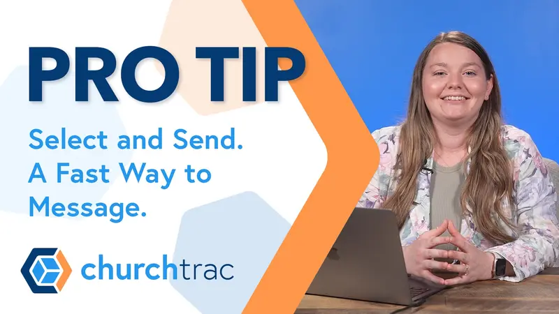 Pro Tip: Select and Send. A Fast Way to Message