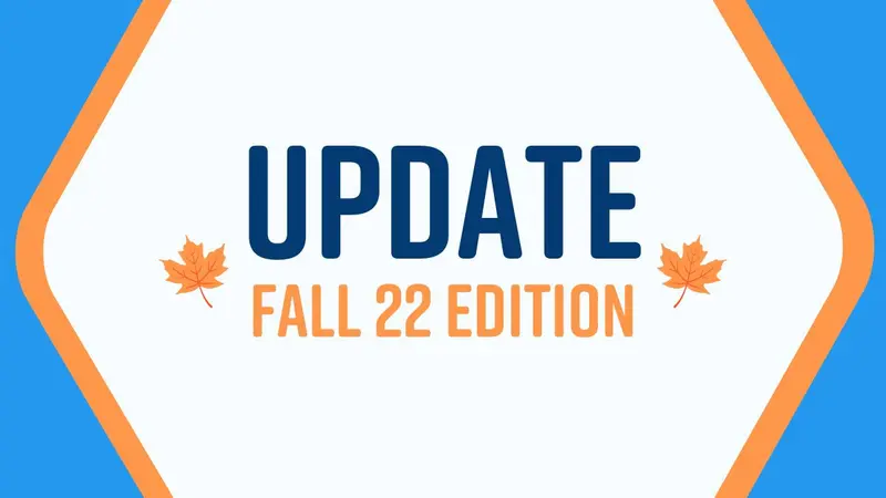 Software Update: Fall 2022