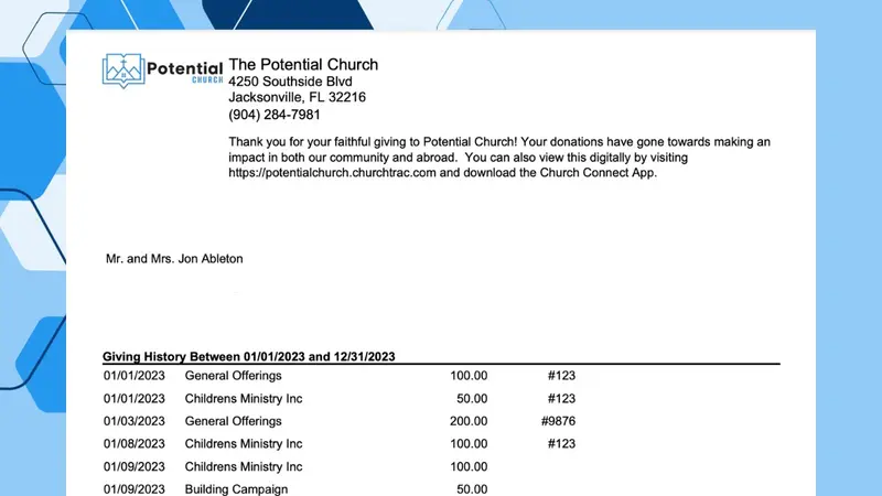 Church Donation Receipts: The Complete Guide