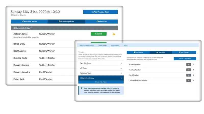 Just Released: ChurchTrac Scheduling!