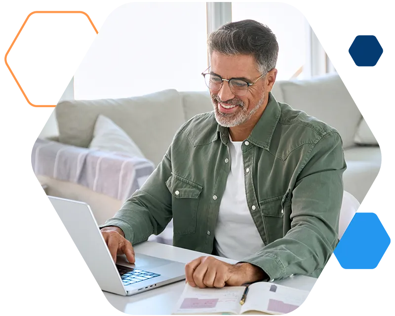 ChurchTrac user working from home