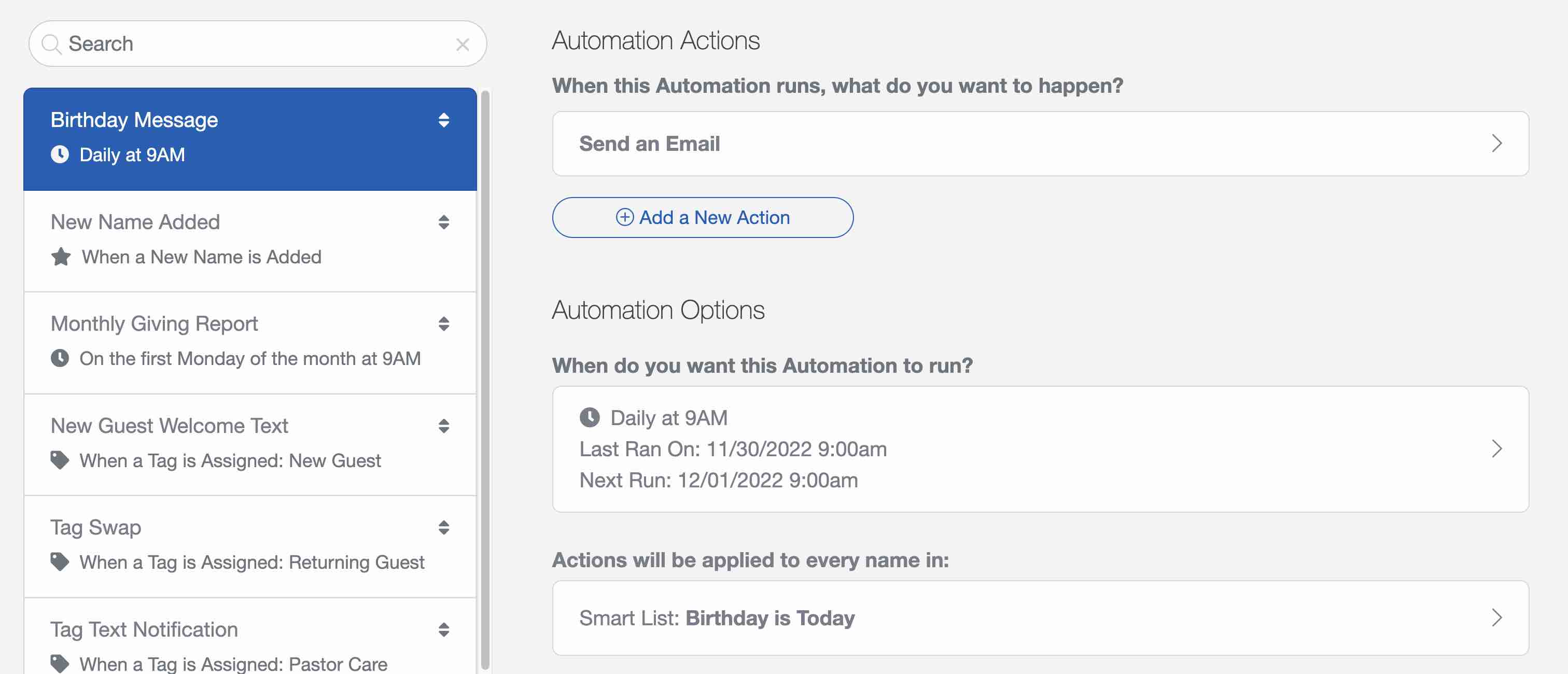 Church Automation Software