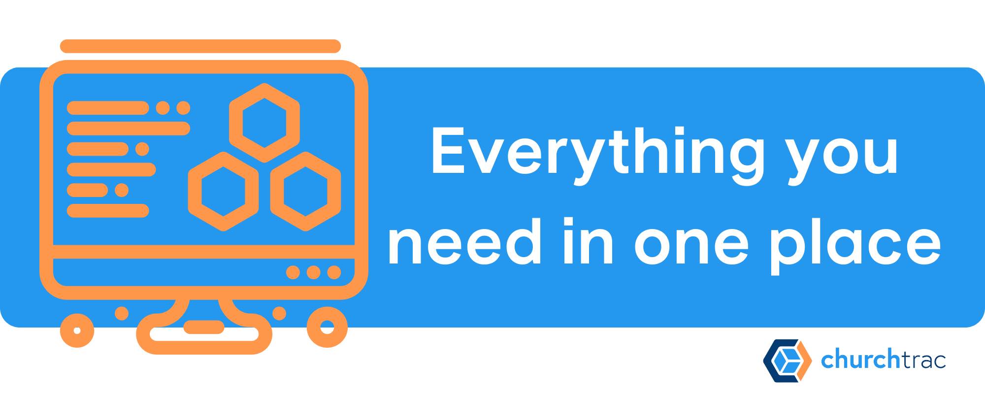ChurchTrac is the best church management system. We have all the features you need