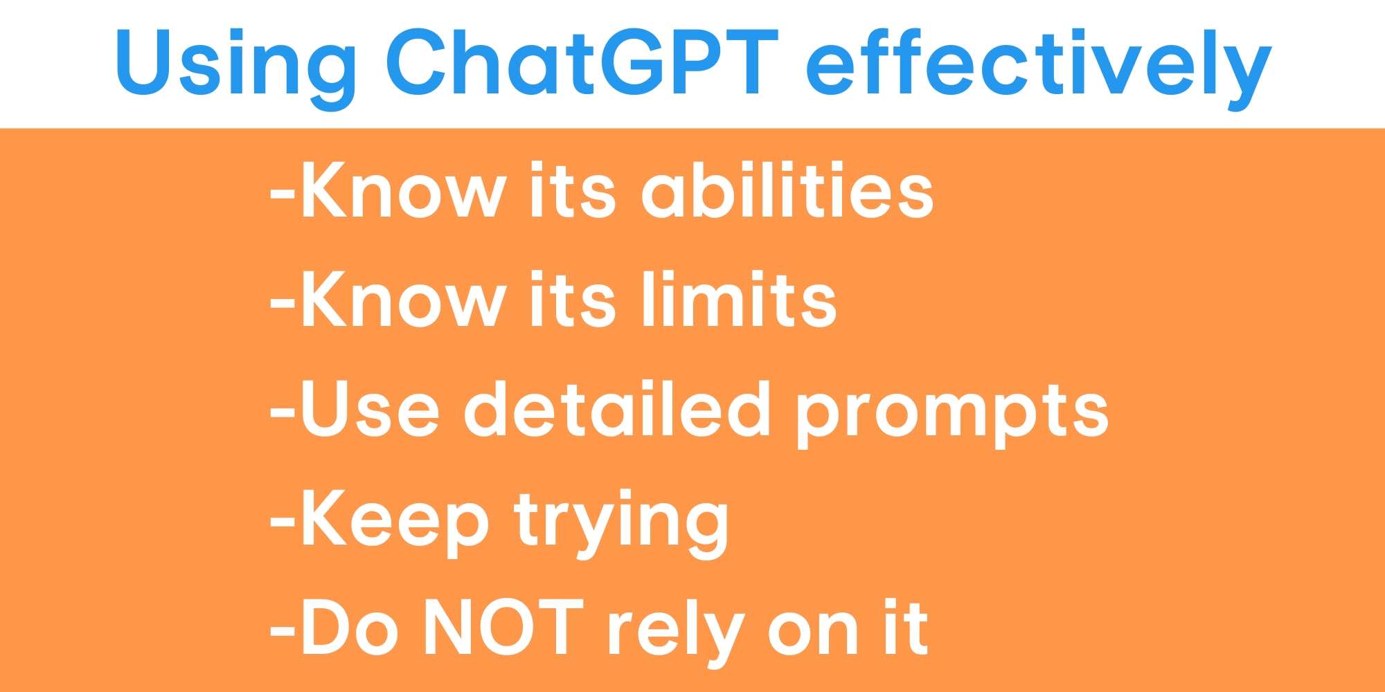 Tips for Using Chat Gpt effectively