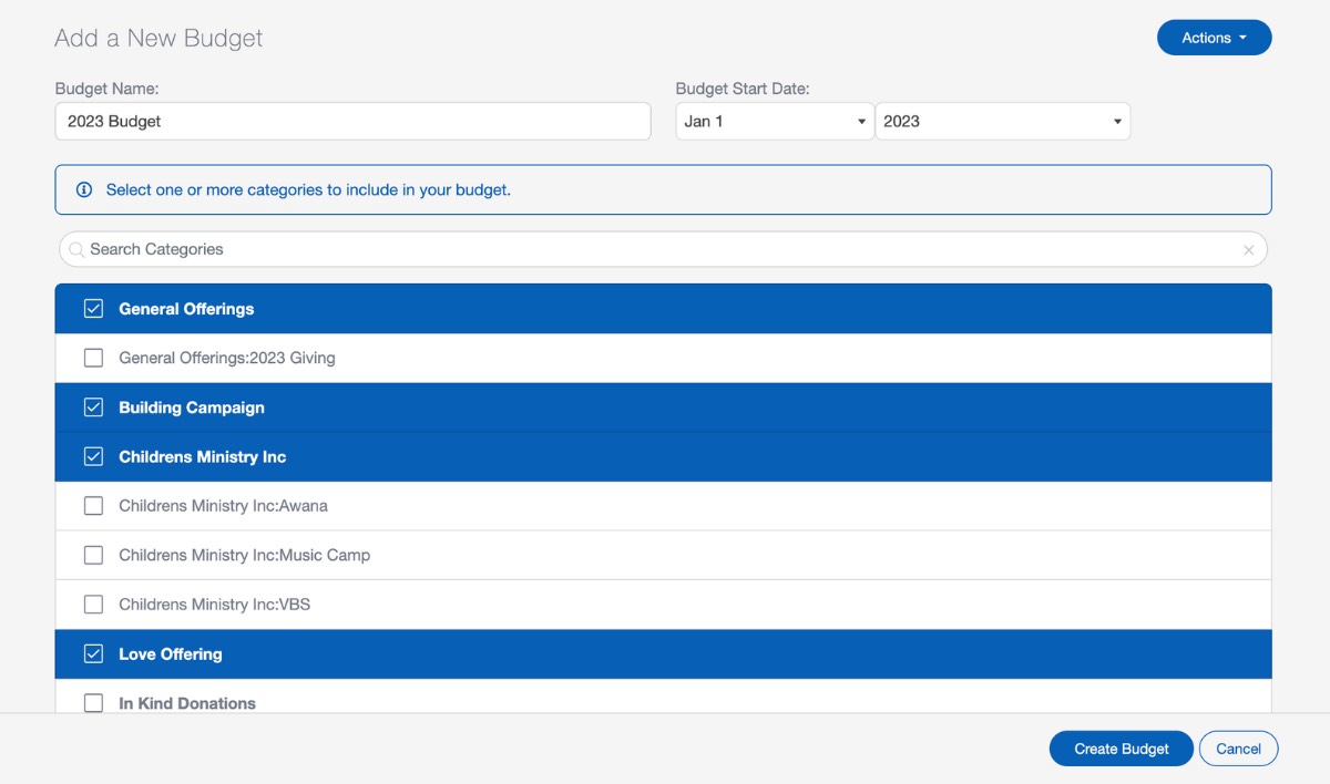 Church Budget Software made simple