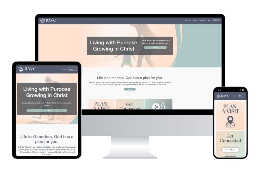 Church Connect Church Website