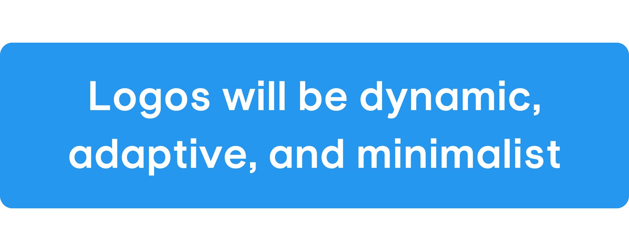 The future of church logos is that they will be dynamic, responsive, adaptive, and minimalist