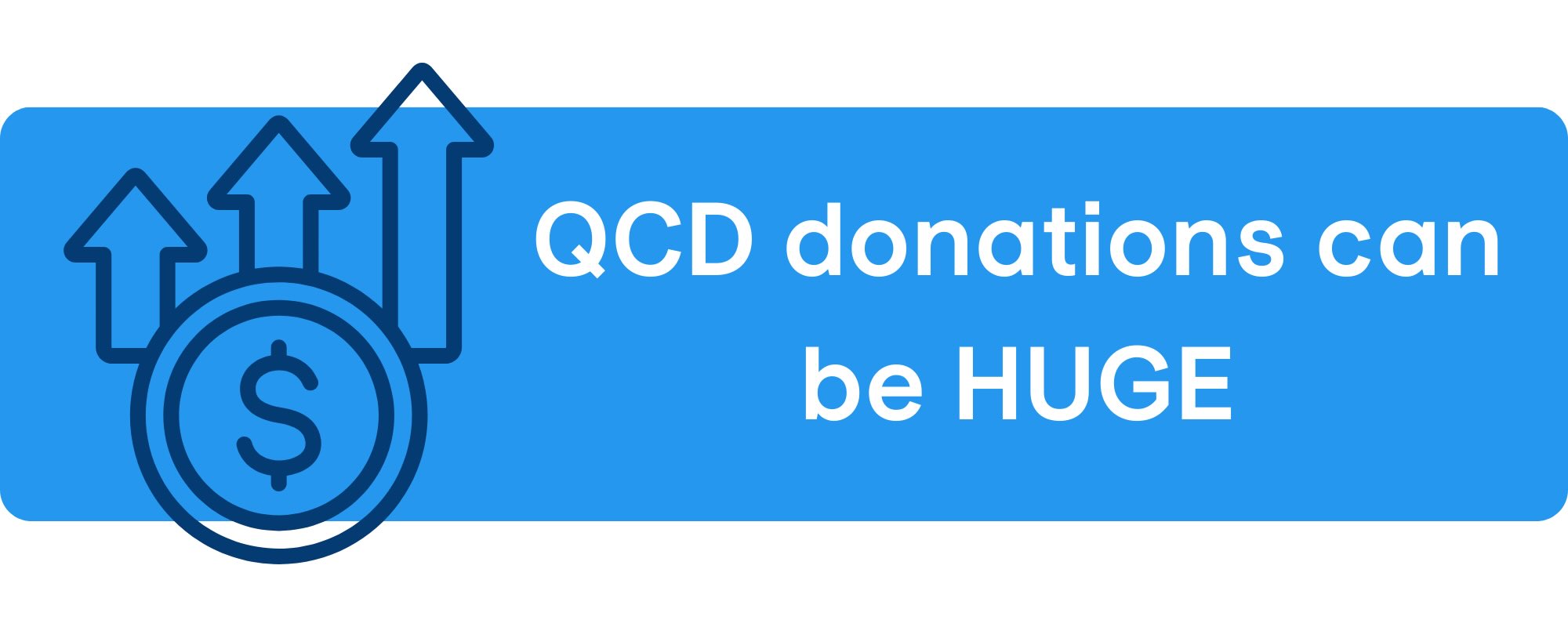 IRA Qualified Charitable Distributions can be huge for churches
