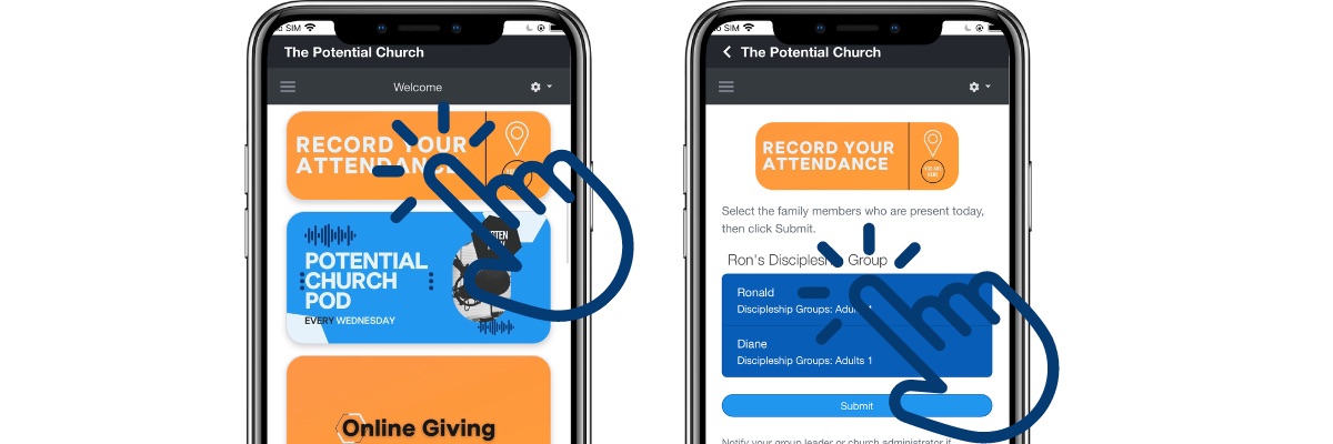 Recording Attendance App