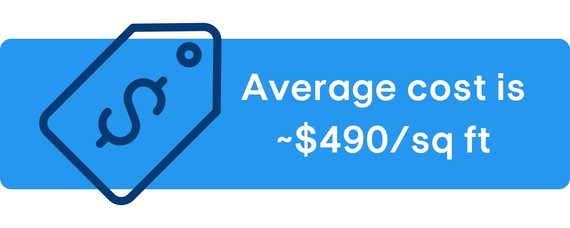 The average cost to build a church is $490 per square foot