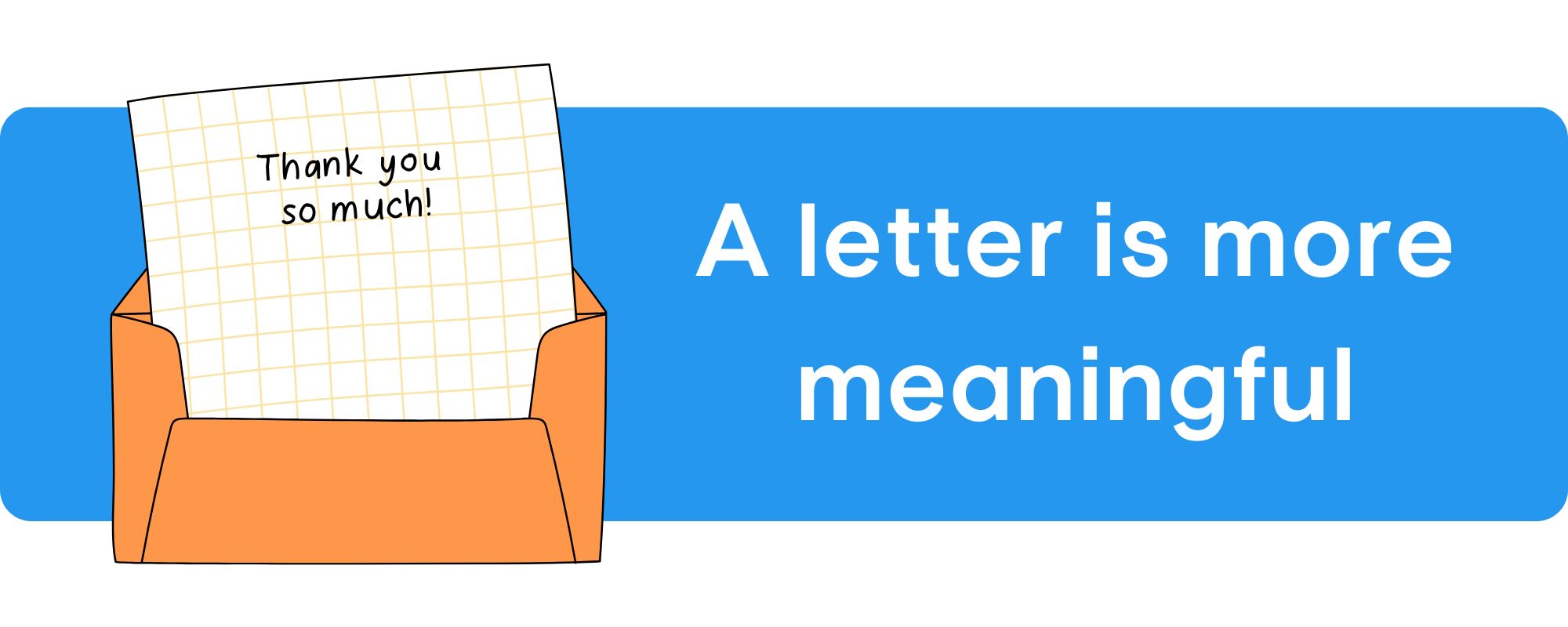 Personalized thank you notes are a great way to send a donor thank you and make your church donors feel appreciated