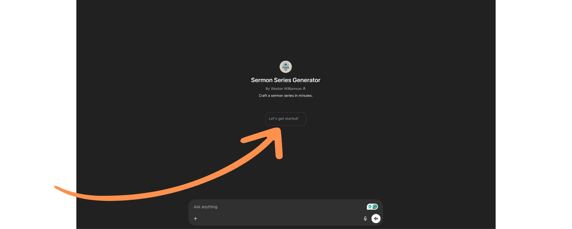 Sermon Series Generator