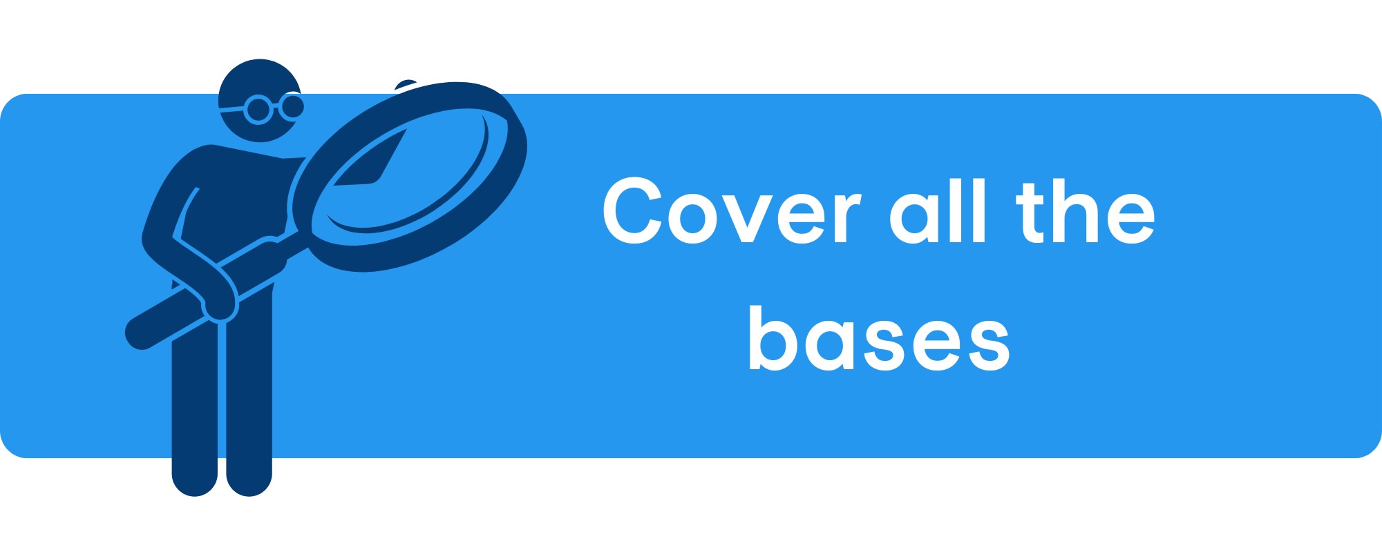 Cover all the bases by doing a thorough check on all volunteers