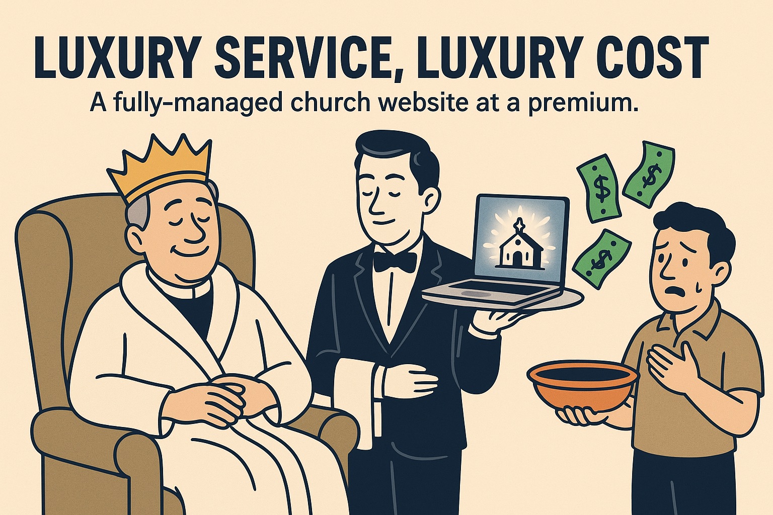 church website costs