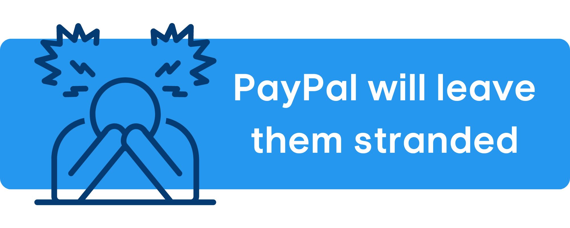 PayPal won't let your members designate their donations