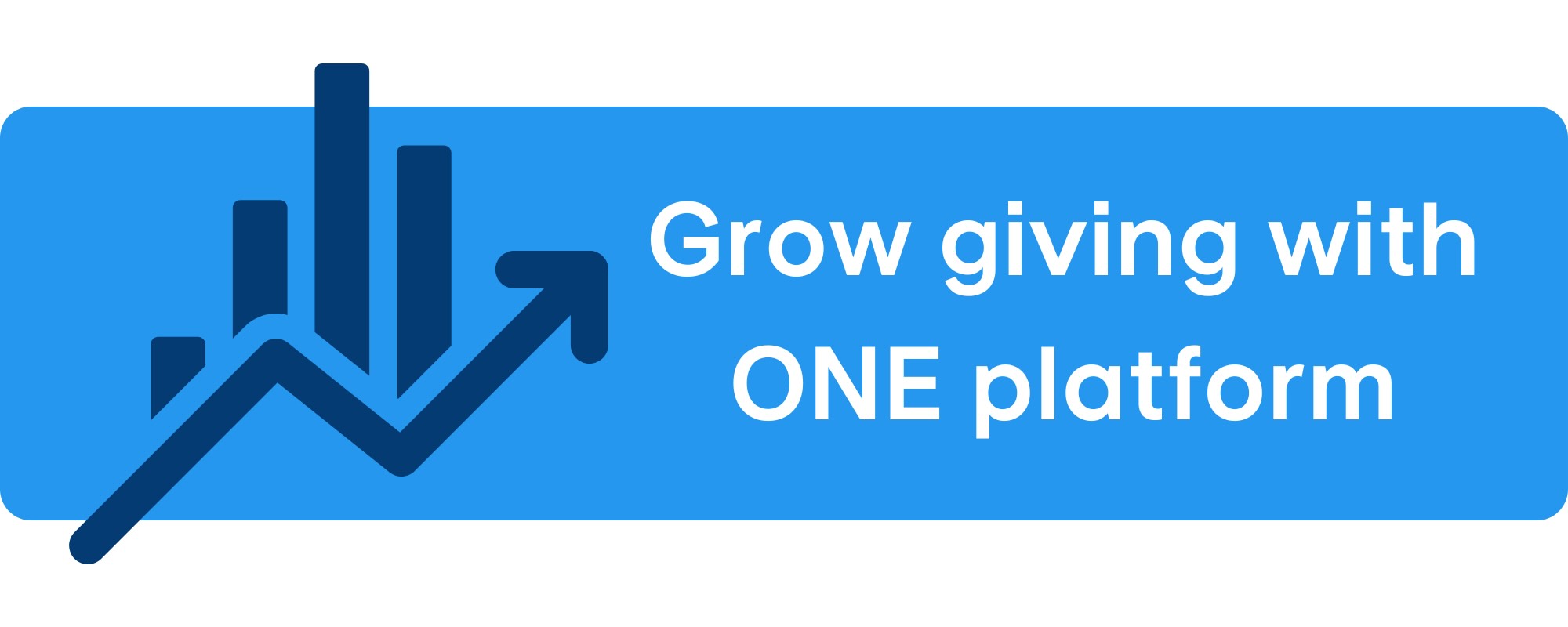 Increase church donations with just ONE church giving platform