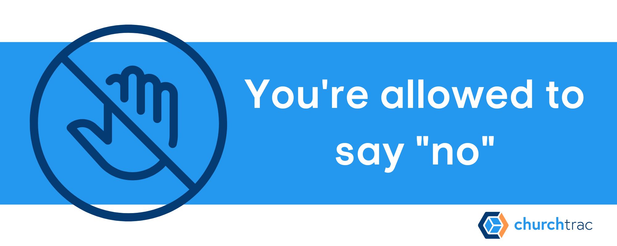You're allowed to say no and turn down an in-kind donation