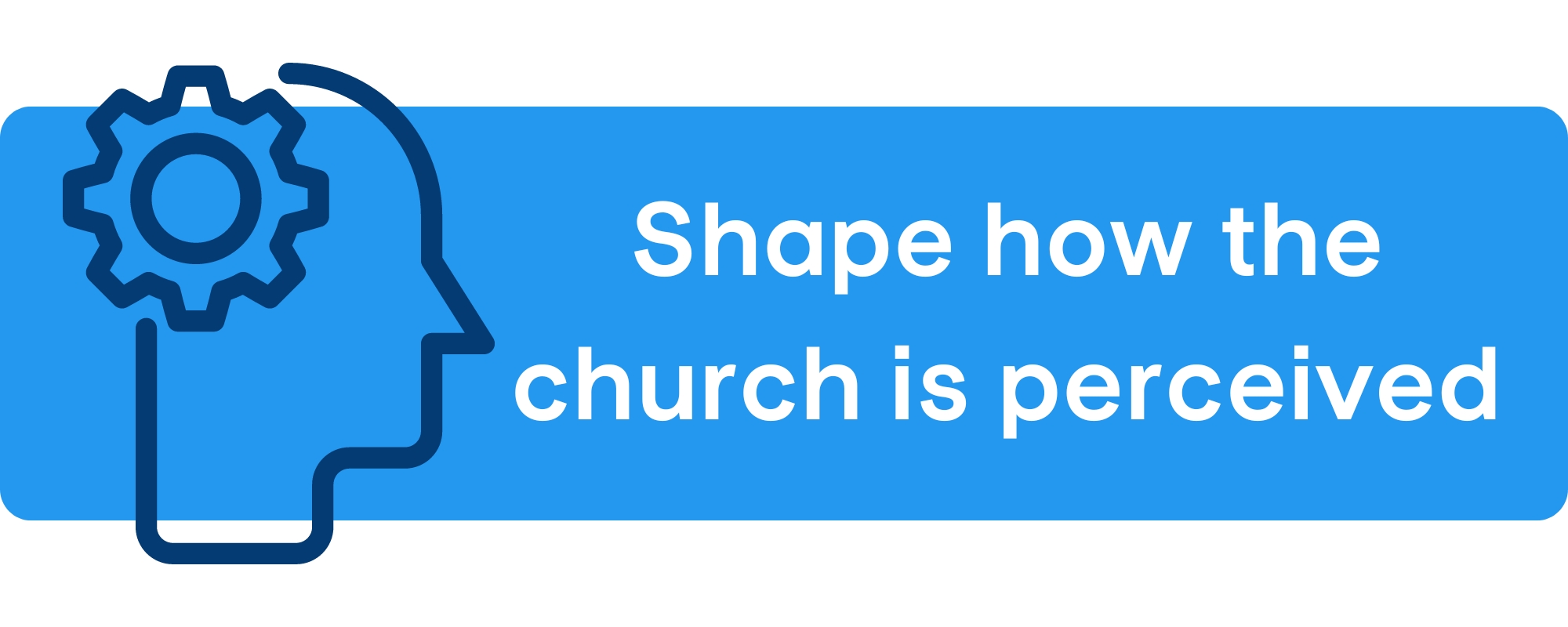 Church branding shapes how the church is perceived