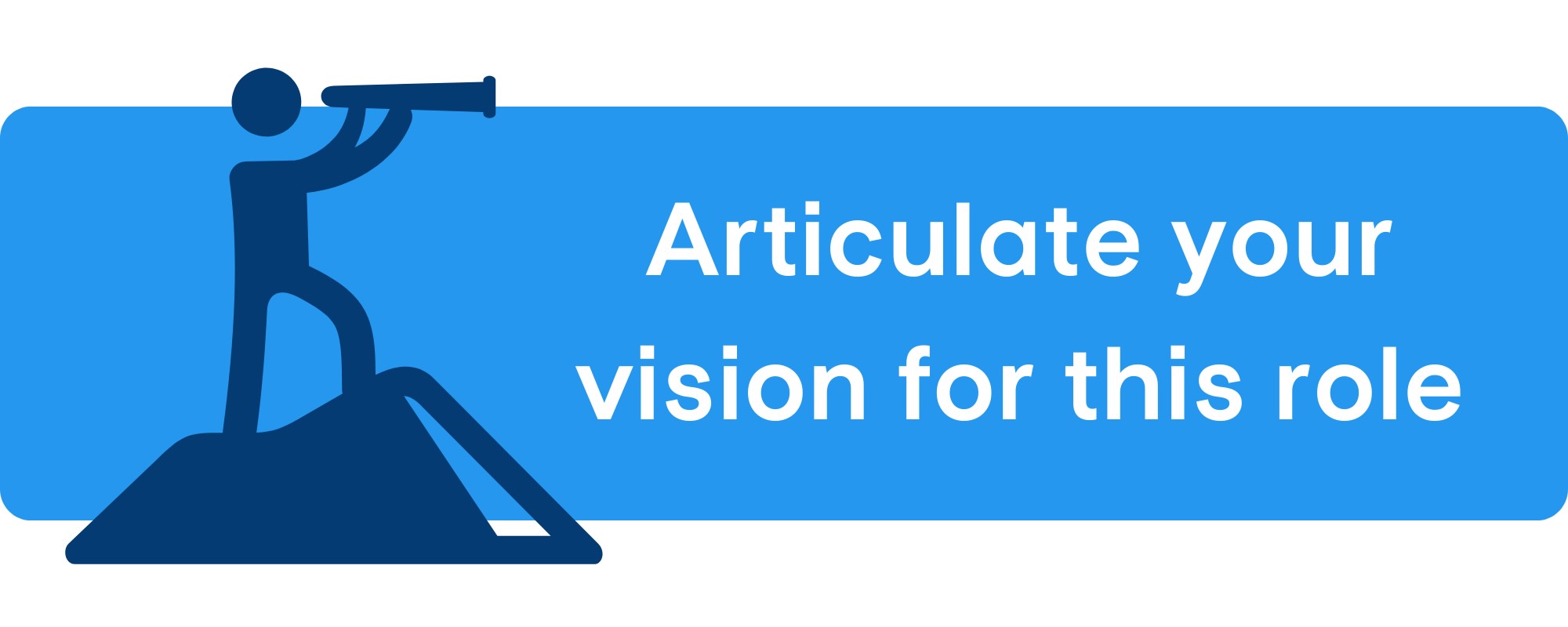 Articulate your vision for this role in the pastor job description