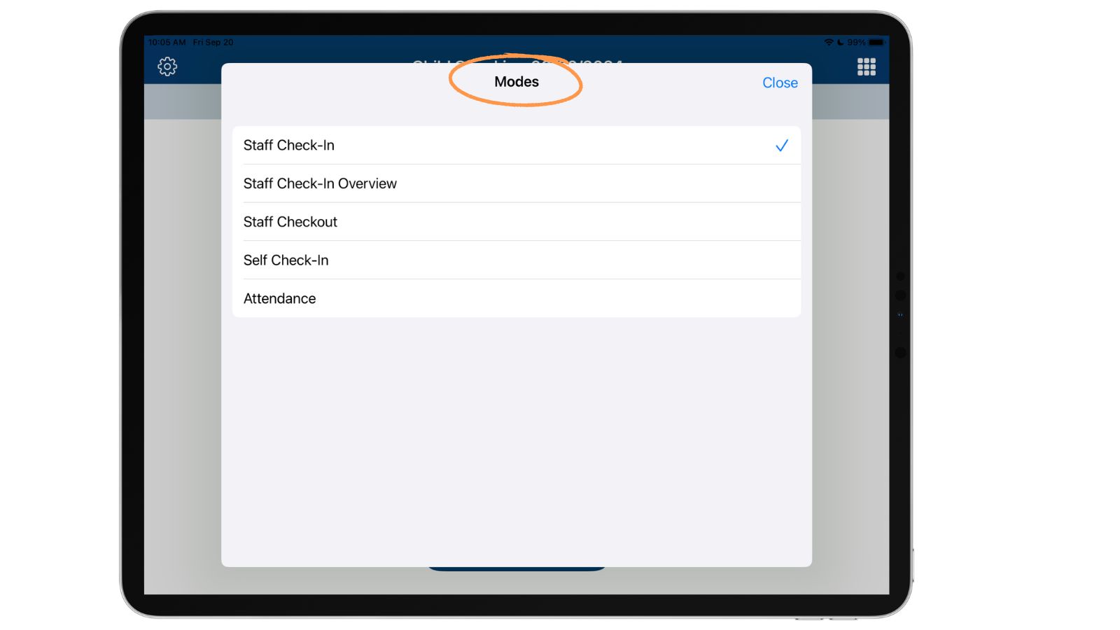 Check-In Options and Attendance Tracking