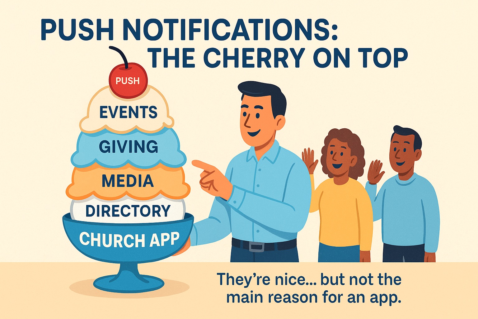 Push Notifications in Church Apps
